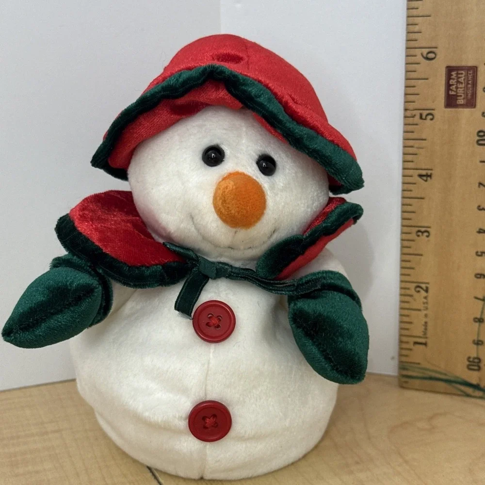 Beanie Plush Snowman 6